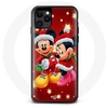 Image de Coque pour Iphone 11 Mickey Mouse et Minnie Mouse le jour de Noël
