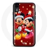 Image de Coque pour Iphone XS Mickey Mouse et Minnie Mouse le jour de Noël