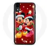 Image de Coque pour Iphone X Mickey Mouse et Minnie Mouse le jour de Noël