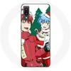 Image de Coque pour Samsung Galaxy A02 Karma et Nagisa Assassination Classroom Anime Christmas day