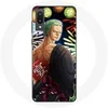 Image de Coque pour Samsung Galaxy A02 One Piece Joyeux noël Zoro Anime Manga