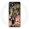Image de Coque pour Samsung Galaxy A02 PSG Neymar et Mbappé Joyeux noël