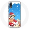 Image de Coque pour Samsung Galaxy A02 Anime One Piece Luffy Le jour de Noël 2023