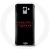 Image de Coque pour Samsung Galaxy A8 2018 Stranger Things Affiche Logo Joyeux noël