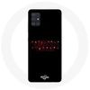 Image de Coque pour Samsung Galaxy A71 Stranger Things Affiche Logo Joyeux noël