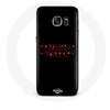Image de Coque pour Samsung Galaxy S6 Stranger Things Affiche Logo Joyeux noël