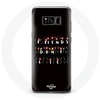 Image de Coque pour Samsung Galaxy S8 Plus Stranger Things Affiche Friends Don't Lie Joyeux noël
