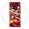 Image de Coque pour Samsung Galaxy S8 Plus Mickey Mouse et Minnie Mouse le jour de Noël