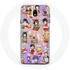 Image de Coque pour Samsung Galaxy J5 2017 Demon slayer merry christmas affiche le cadeau de noël