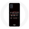 Image de Coque pour Samsung Galaxy A51 5G Stranger Things Affiche Friends Don't Lie Joyeux noël