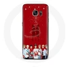 Image de Coque pour Samsung Galaxy S7 BTS Bangtan Garçons Fond Rouge Cadeau de Noël 2023