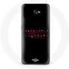 Image de Coque pour Samsung Galaxy A8 2016 Stranger Things Affiche Logo Joyeux noël