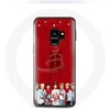 Image de Coque pour Samsung Galaxy S9 Plus BTS Bangtan Garçons Fond Rouge Cadeau de Noël 2023