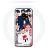 Image de Coque pour Samsung Galaxy S9 Plus BTS Affiche Memebers Cadeau de Noël 2023