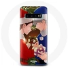 Image de Coque pour Samsung Galaxy S10 Plus Karma et Nagisa Assassination Classroom Anime Christmas day