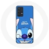 Image de Coque pour samsung galaxy A32 5G Stitch mignon fond bleu