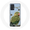 Image de Coque pour Samsung Galaxy A32 5G Perruches Oiseaux vert