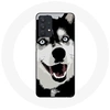 Image de Coque pour Samsung Galaxy A32 5G Husky de Sibérie Yeux Bleus