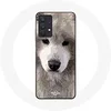 Image de Coque pour Samsung Galaxy A32 5G Samoyède Gris Race de chiens