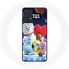 Image de Coque pour Samsung Galaxy A32 5G BTS Bangtan Sonyeondan BT21 Tata Chimmy Cooky Rj Koya Shooky Et Mang