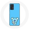 Image de Coque pour Samsung Galaxy A32 5G Bangtan BTS BT21 Koya RM Fond Bleu