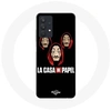 Image de Coque pour Samsung Galaxy A32 5G La casa de papel Masque et Logo