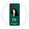 Image de Coque pour Samsung Galaxy A32 5G Squid Game Han Mi Nyeo Numéro 212