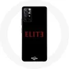 Image de Coque pour Xiaomi Redmi Note 11s 5G Elite Saison 5 Logo Rouge Fond Noir