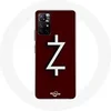 Image de Coque pour Xiaomi Redmi Note 11s 5G Ozark Saison 4 Logo Z Blanc Fond Rouge