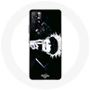 Image de Coque pour Xiaomi Redmi Note 11s 5G Gojo Satoru Jujutsu Kaisen Manga Fond Noir