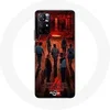 Image de Coque pour Xiaomi Redmi Note 11s 5G Stranger Things Affiche Equipages Fan Art Saison 4
