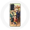 Image de Coque pour Samsung Galaxy A32 4G One Piece Luffy Affiche Equipages Manga Anime