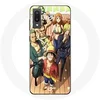 Image de Coque pour Samsung Galaxy A02 One Piece Luffy Affiche Equipages Manga Anime