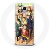 Image de Coque pour Samsung Galaxy J6 2018 One Piece Luffy Affiche Equipages Manga Anime