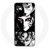 Image de Coque pour Xiaomi Redmi Note 5 Pro Sangoku Naruto Luffy one piece Dragon Ball Z fond noir et blanc anime manga