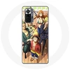 Image de Coque pour Xiaomi Redmi Note 10 Pro One Piece Luffy Affiche Equipages Manga Anime