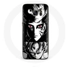 Image de Coque pour Samsung Galaxy S7 Sangoku Naruto Luffy one piece Dragon Ball Z fond noir et blanc anime manga