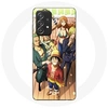 Image de Coque pour Samsung Galaxy A52 One Piece Luffy Affiche Equipages Manga Anime