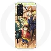 Image de Coque pour Xiaomi Redmi Note 11 4G One Piece Luffy Affiche Equipages Manga Anime