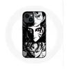 Image de Coque pour Iphone 14 Sangoku Naruto Luffy one piece Dragon Ball Z fond noir et blanc anime manga