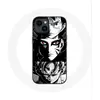 Image de Coque pour Iphone 14 Plus Sangoku Naruto Luffy one piece Dragon Ball Z fond noir et blanc anime manga