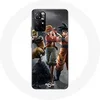 Image de Coque pour Xiaomi Redmi Note 11s 5G Sangoku naruto Luffy one piece Dragon Ball z 3D Anime manga