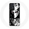 Image de Coque pour Samsung Galaxy A32 5G Sangoku Naruto Luffy one piece Dragon Ball Z fond noir et blanc anime manga