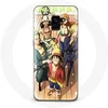 Image de Coque pour Samsung Galaxy A8 Plus One Piece Luffy Affiche Equipages Manga Anime