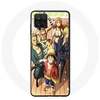 Image de Coque pour Samsung Galaxy A12 One Piece Luffy Affiche Equipages Manga Anime