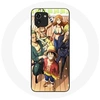 Image de Coque pour Samsung Galaxy A03 One Piece Luffy Affiche Equipages Manga Anime