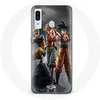 Image de Coque pour Samsung Galaxy A30 Sangoku naruto Luffy one piece Dragon Ball z 3D Anime manga