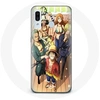 Image de Coque pour Samsung Galaxy A30 One Piece Luffy Affiche Equipages Manga Anime