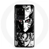 Image de Coque pour Samsung Galaxy S20 Ultra Sangoku Naruto Luffy one piece Dragon Ball Z fond noir et blanc anime manga