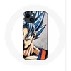 Image de Coque pour Iphone 14 Anime Dragon Ball Goku Cheveux bleu